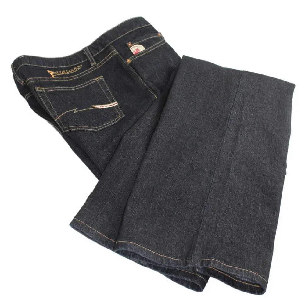 Parasuco Denim Legend Dark Indigo Blue Jeans Size 13 (Ultra-Tall)